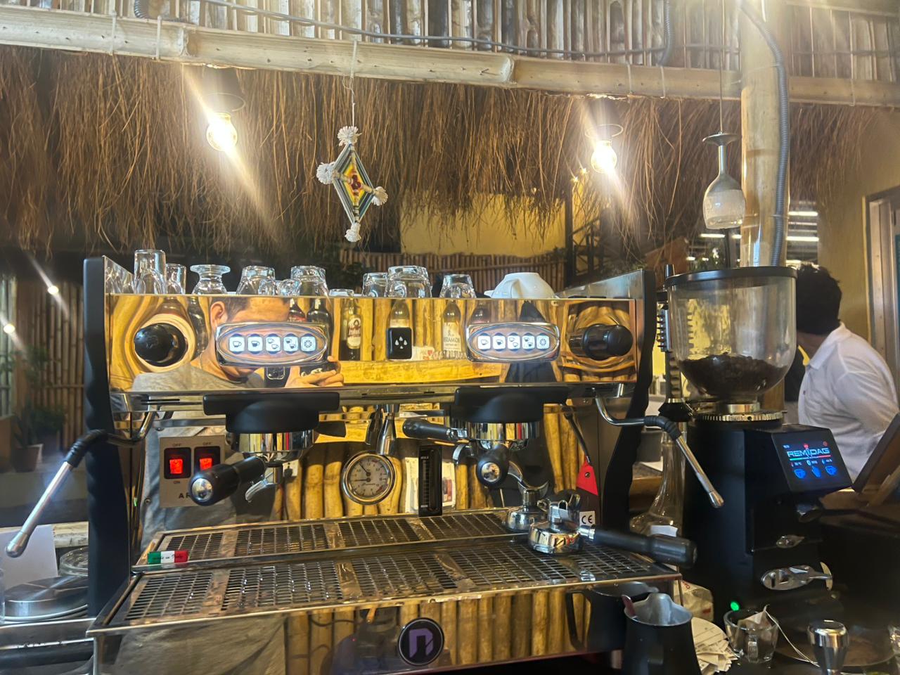 Professional Espresso Machine Setup